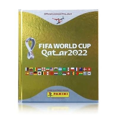 Álbum Copa Do Mundo Qatar 2022, Capa Dura, Prata