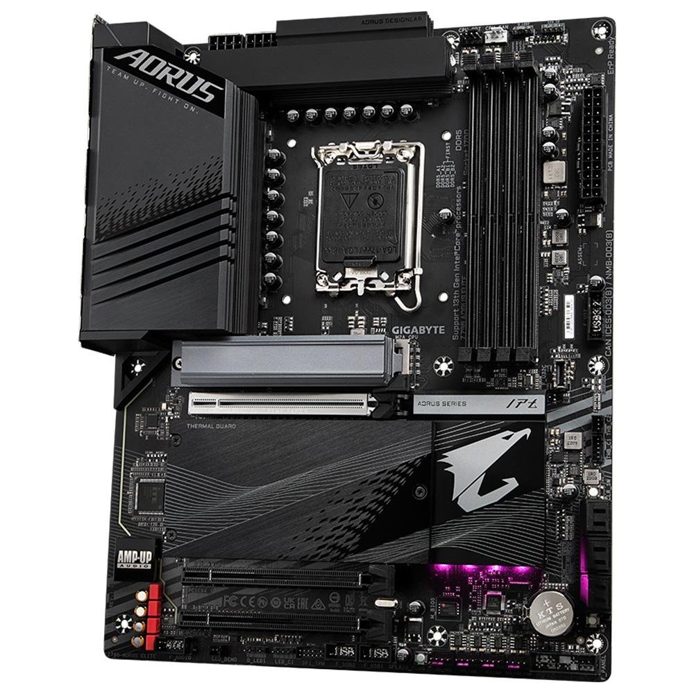 Placa Mãe Gigabyte Z790 Aorus Elite, LGA 1700, ATX, DDR5 - Z790