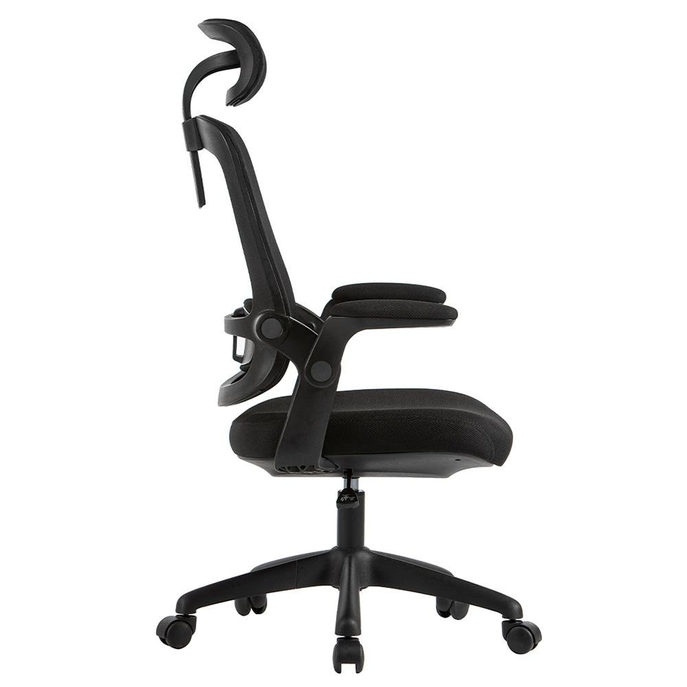Cadeira Office Elements Astra Preto, Ajuste de Inclinação Automático, Cilindro de Gás Classe 4 - BFFB67333L0122 - view 4