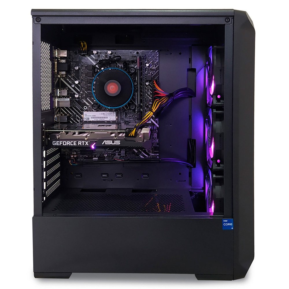 PC Gamer OnGaming Powered By Asus Intel Core i5-12400F, 16GB DDR4, Geforce RTX 3060, SSD 500GB, Linux - ONG104FT36S16S50