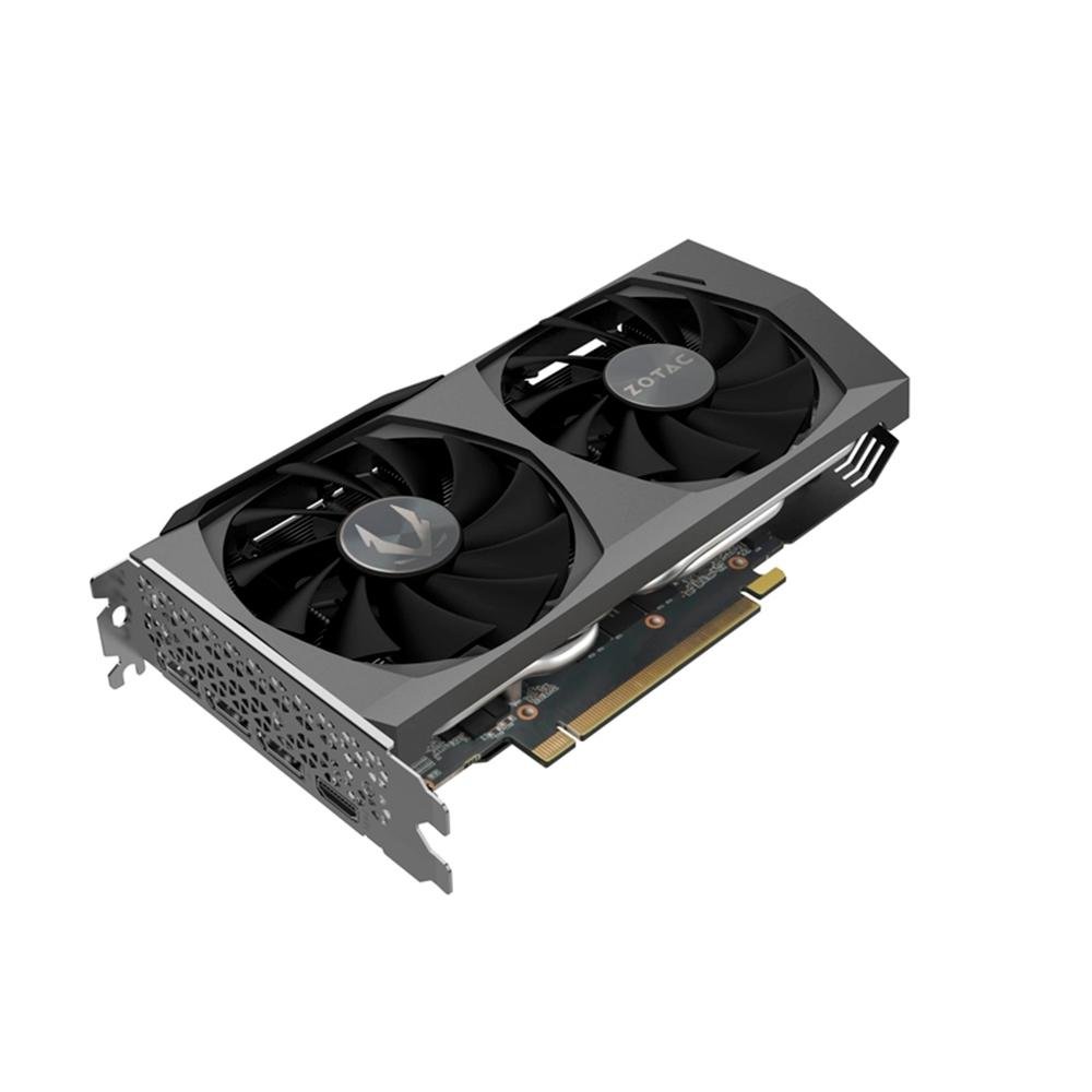 Imagem 5 de 8 do produto Placa de Vídeo RTX 3060 Ti Twin Edge OC ZOTAC Gaming GeForce, 8 GB GDDR6, LHR, LED Branco,  Ray Tracing - ZT-A30610H-10MLHR