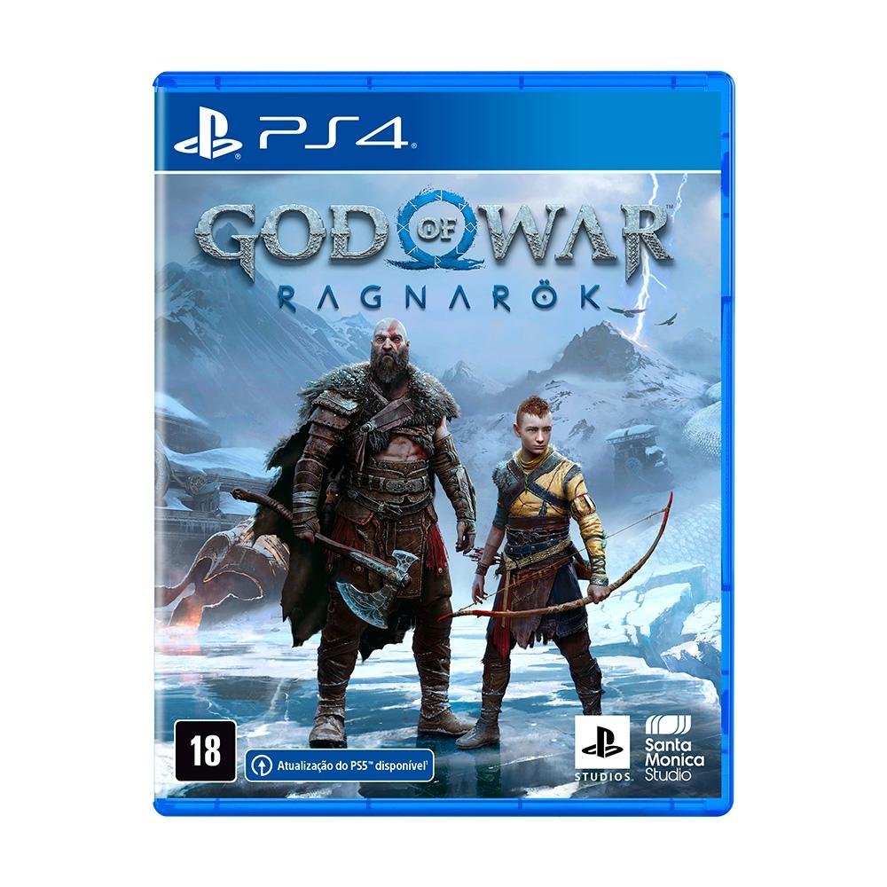 Jogo God of War Ragnarök, PS4