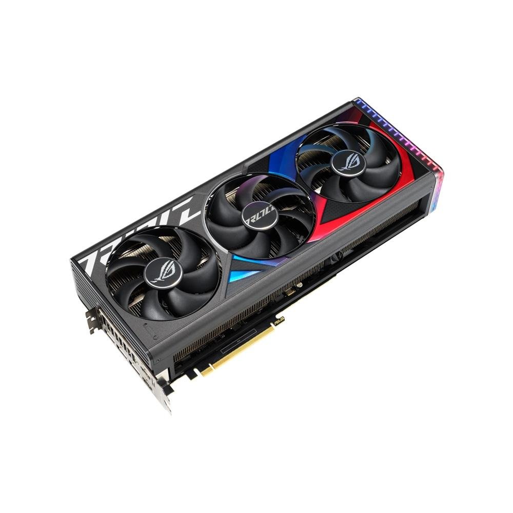 Imagem 6 de 13 do produto Placa de Vídeo RTX 4080 Edition Asus ROG Strix NVIDIA GeForce,16 GB GDDR6X, ARGB, DLSS, Ray Tracing - ROG-STRIX-RTX4080-O16G-GAMING