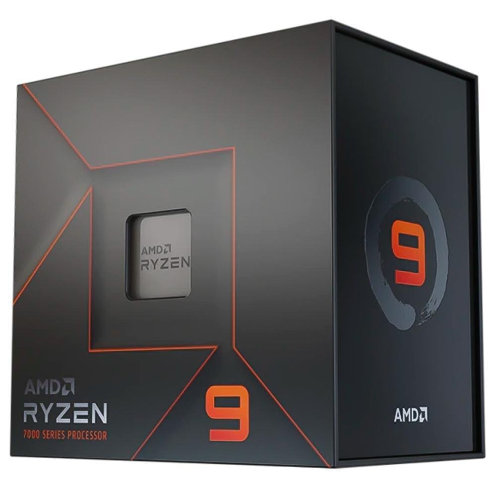 Kit Processador AMD Ryzen 9 7900X AM5 + Placa-Mãe Asrock X670E