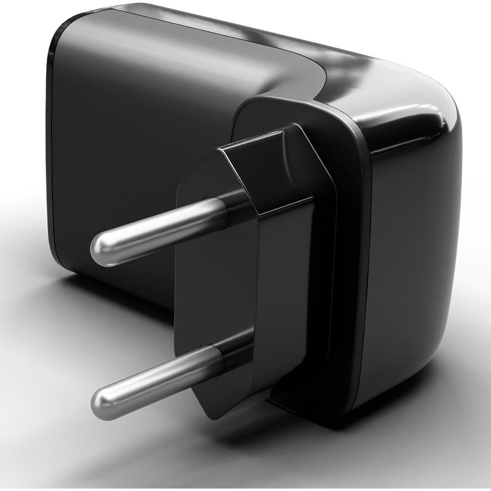 Protetor Contra Surtos Elétricos Clamper Pocket Fit 2 Pinos, Monopolar, Bivolt, Preto - ( Balão.info - foto 4