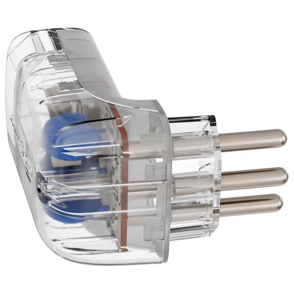 Protetor Contra Surtos Elétricos Clamper Pocket Fit 3 Pinos, Monopolar, 20A, Bivolt, Transparente - ( Balão.info - foto 3