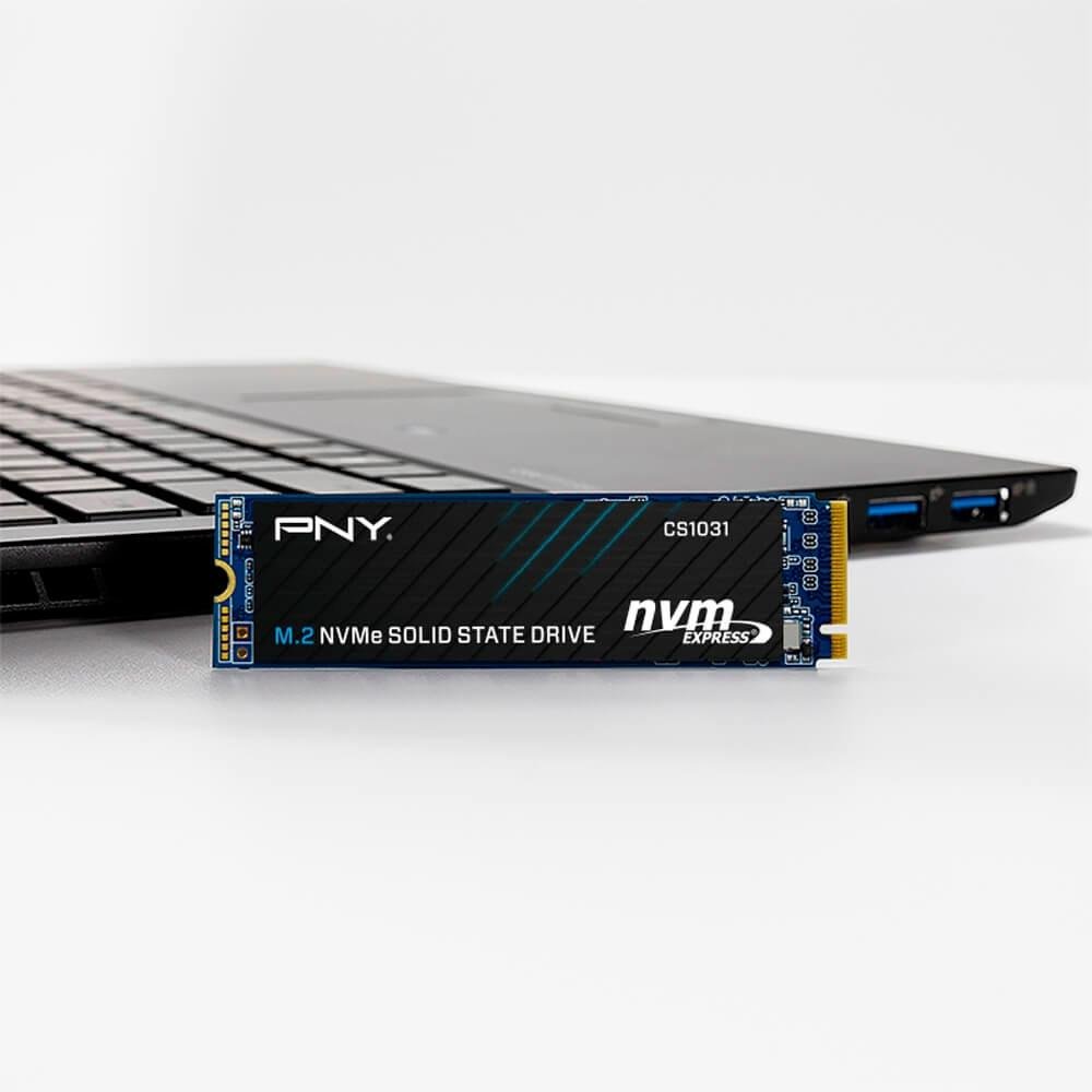 Imagem 3 de 4 do produto SSD PNY CS1031 2 TB, M.2 2280 PCIe Gen3x4, NVMe 1.4, Leitura: 2400 MB/s e Gravação: 1750 MB/s, Preto - M280CS1031-2TB-CL