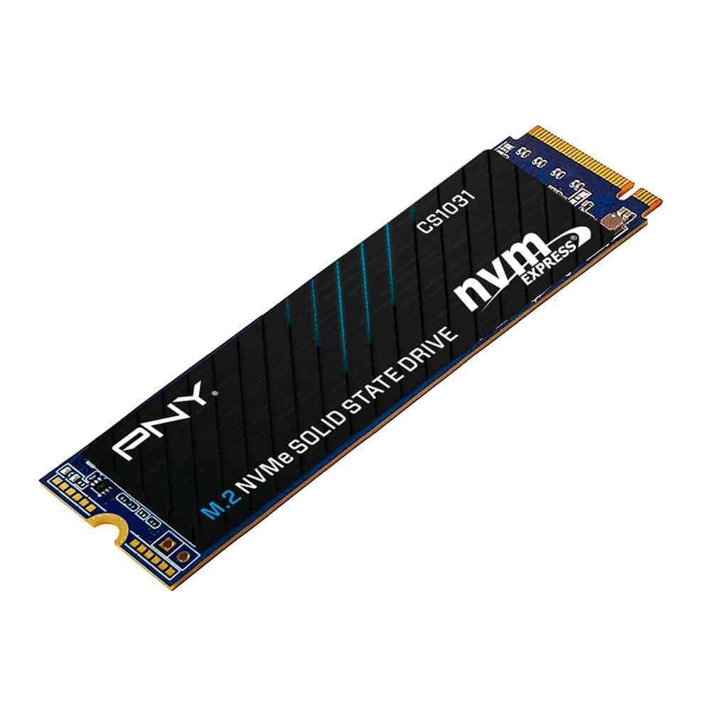 Imagem 2 de 4 do produto SSD PNY CS1031 2 TB, M.2 2280 PCIe Gen3x4, NVMe 1.4, Leitura: 2400 MB/s e Gravação: 1750 MB/s, Preto - M280CS1031-2TB-CL