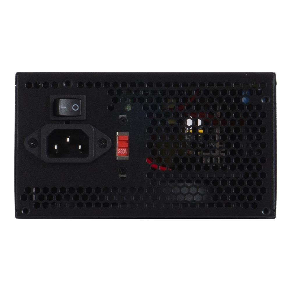Imagem 4 de 7 do produto Fonte Gamer Fortrek ATX Crusader, 500W, Sem Cabo, Preto - 76955