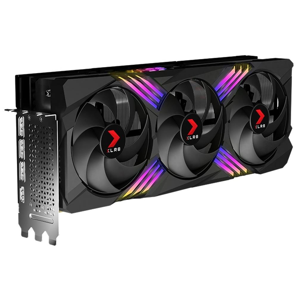 Placa de Vídeo PNY GeForce RTX 4090 XLR8 Gaming Verto Epic-x NVIDIA GeForce RGB, 24 GB GDDR6X, DLSS, Ray Tracing - VCG409024TFXXPB1-O Placa de Vídeo PNY GeForce RTX 4090 XLR8 Gaming Verto Epic-x NVIDIA GeForce RGB, 24 GB GDDR6X, DLSS, Ray Tracing - VCG409024TFXXPB1-O