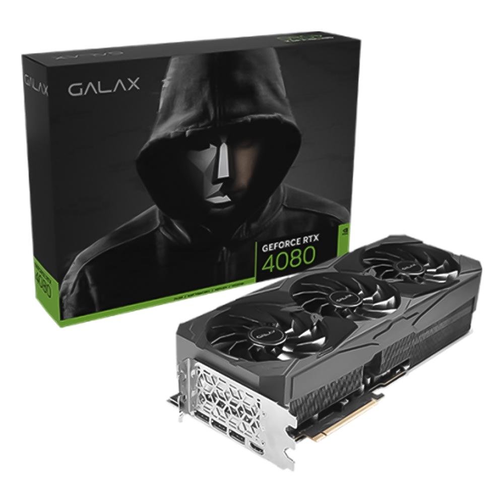 Placa de Vídeo GALAX GeForce RTX 4080 | KaBuM!