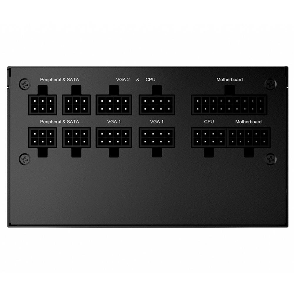Fonte MSI MPG A650GF, 650W, 80 Plus Gold, Modular, PFC Ativo, Bivolt, com Cabo, Preto - 306-7ZP0A22-CE0