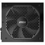 Fonte MSI MPG A650GF, 650W, 80 Plus Gold, Modular, PFC Ativo, Bivolt, com Cabo, Preto - 306-7ZP0A22-CE0