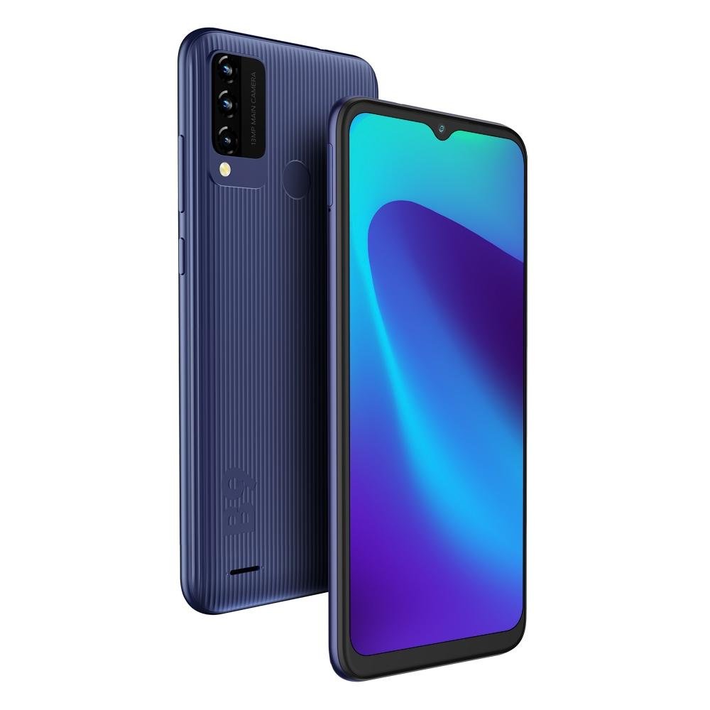 Imagem 5 de 6 do produto Smartphone Blu B9, 4G, 128 GB, 4GB RAM, Octa Core, Câmera Tripla 13MP, Tela 6.5 + Fone Bluetooth, Azul - B9 BRAZIL BLUE