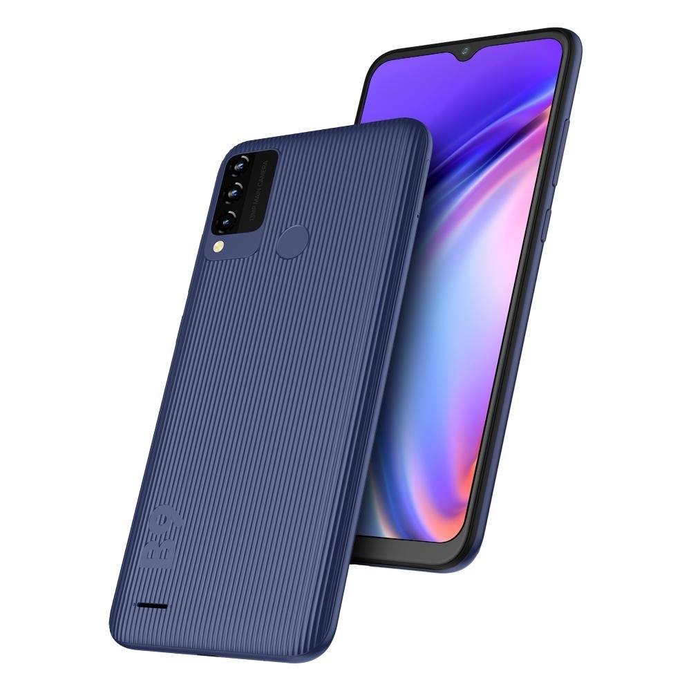 Imagem 4 de 6 do produto Smartphone Blu B9, 4G, 128 GB, 4GB RAM, Octa Core, Câmera Tripla 13MP, Tela 6.5 + Fone Bluetooth, Azul - B9 BRAZIL BLUE