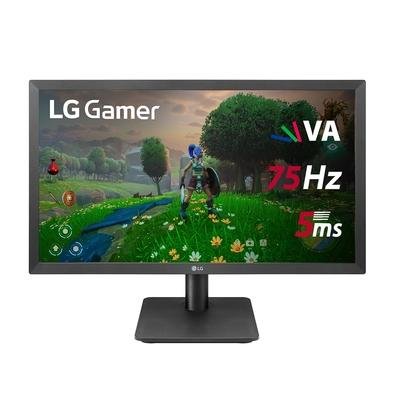 "Monitor LG 21,5"", FHD, 75Hz, 5ms, VA, HDMI e VGA, FreeSync, Ajuste de Inclinação - 22MP410-B"