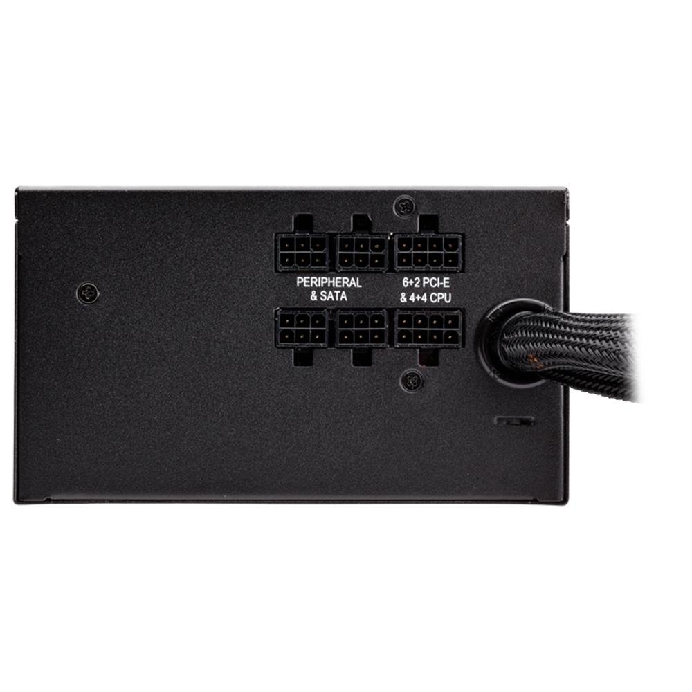Imagem 5 de 9 do produto Fonte Corsair CX750M, 750W, 80 Plus Bronze, Semi Modular, PFC Ativo, Sem Cabo, Preto - CP-9020061