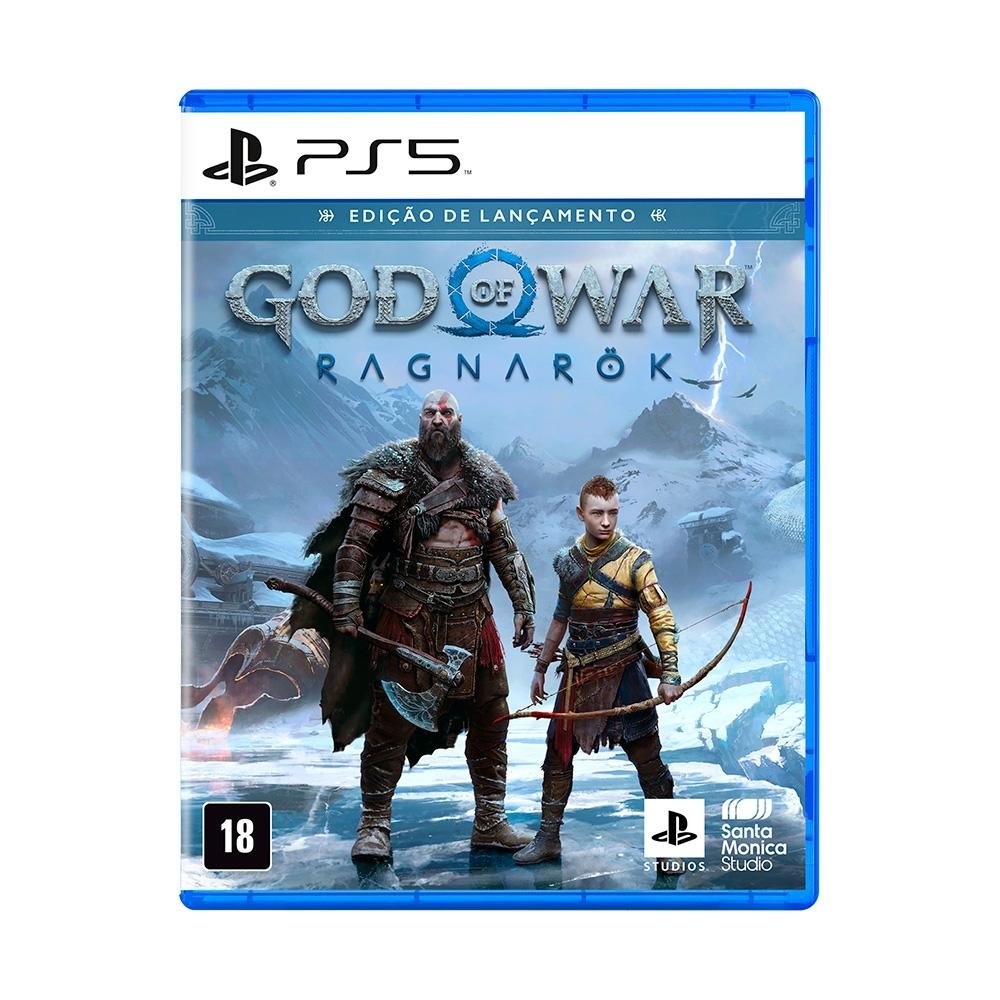 Imagem 7 de 19 do produto Console Sony Playstation 5, SSD 825GB, Controle sem fio DualSense, Edição Digital + God of War Ragnarök, Branco