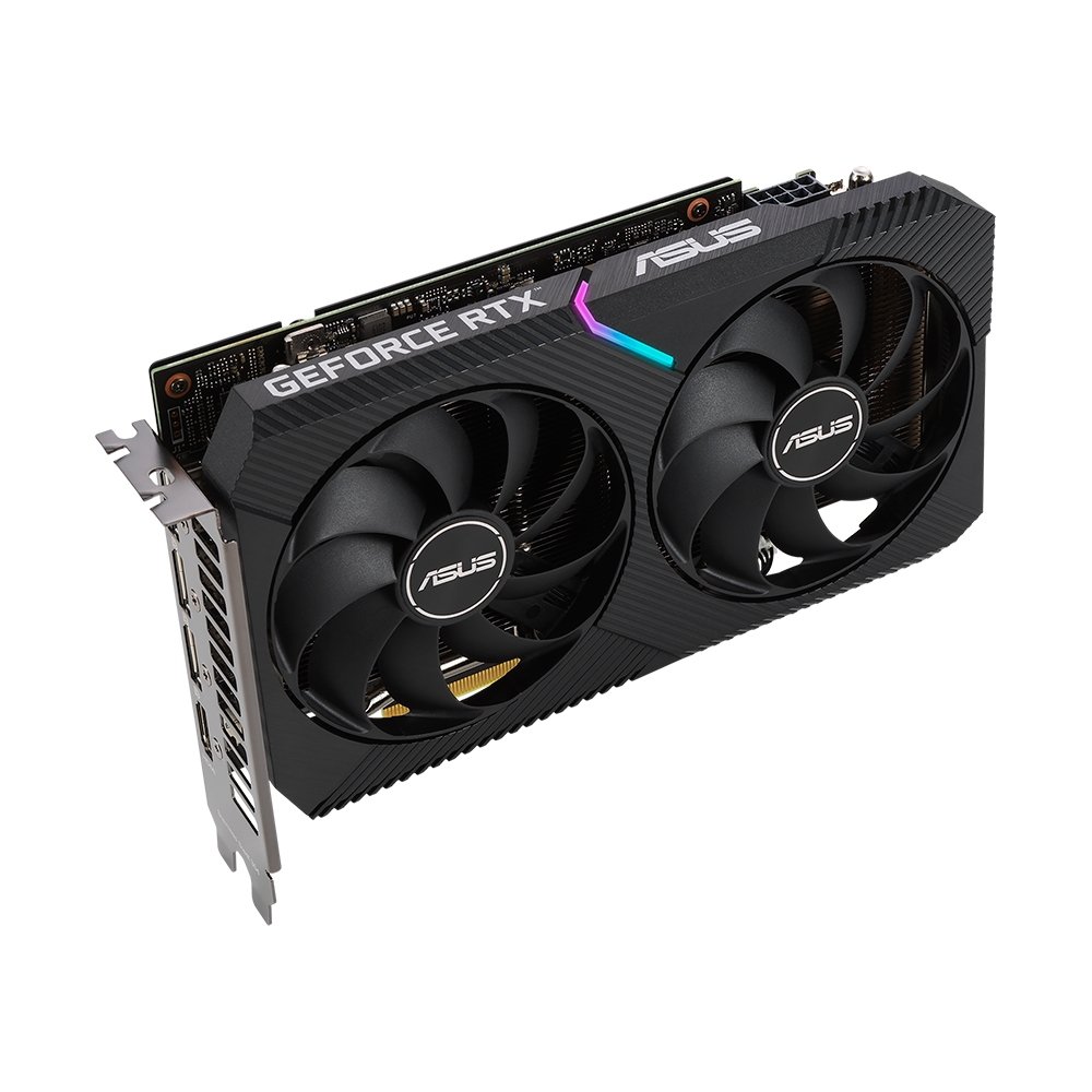 Imagem 10 de 17 do produto Placa de Vídeo RTX 3060 OC Edition Asus Dual GeForce, 8 GB GDDR6, DLSS, Ray Tracing - DUAL-RTX3060-O8G
