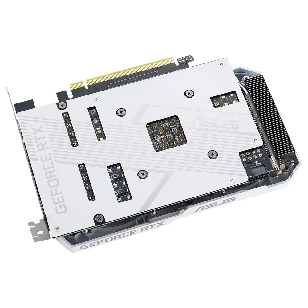 Dual GeForce RTX 3060 ホワイト OCエディション 8GB Placa de Vídeo Asus RTX 3060 White OC | KaBuM!