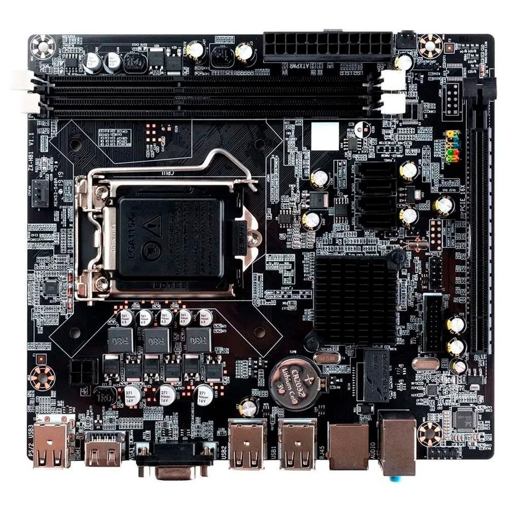 Placa Mãe Goldentec H81M SQBOX, Intel LGA 1150, Micro ATX, DDR3 - 43765