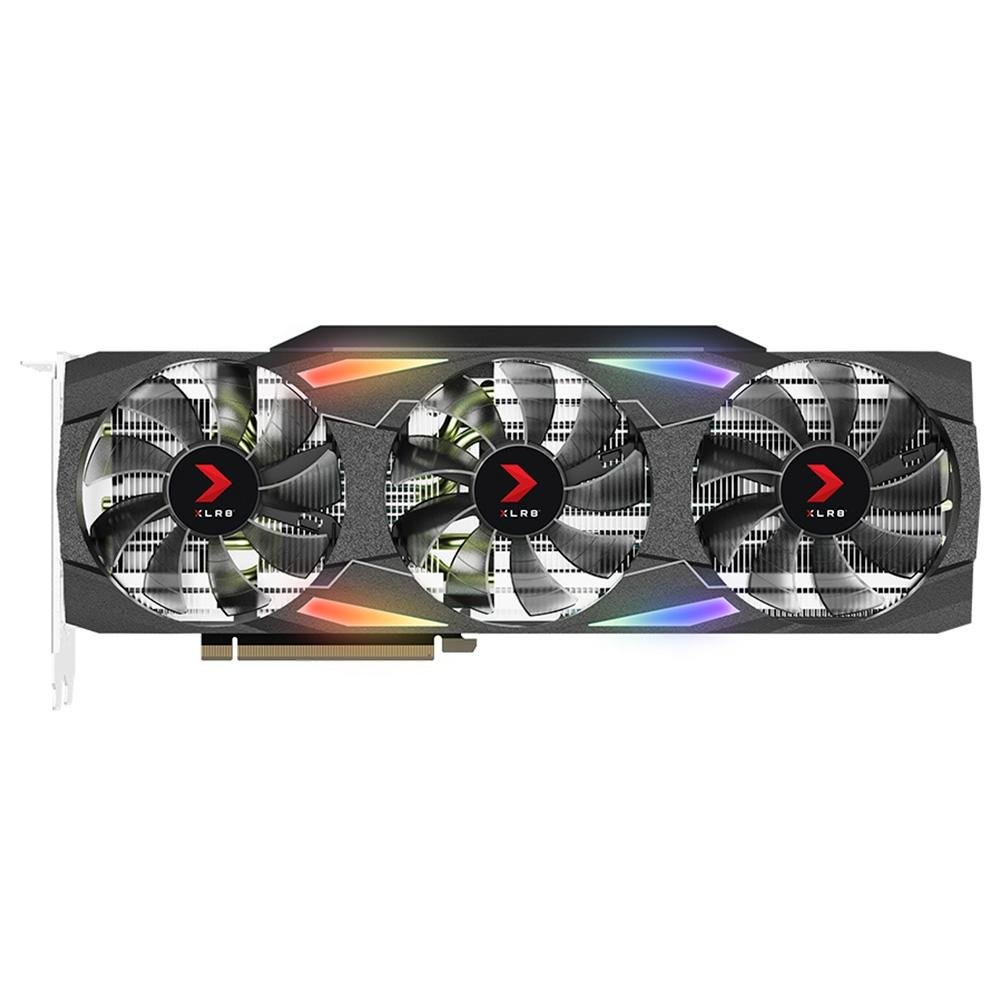 Imagem 2 de 5 do produto Placa de Vídeo PNY NVIDIA GeForce RTX 3080 Ti Gaming Uprising Epic-x, 12 GB GDDR6X, RGB, DLSS - VCG3080T12TFXMPB1-TF