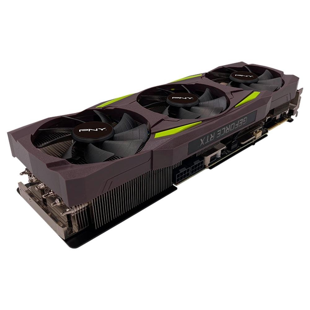 Imagem 6 de 8 do produto Placa de Video PNY NVIDIA GeForce RTX 3080 Uprising, 12 GB GDDR6X, LHR, DLSS, Ray Tracing - VCG308012LTFMPB