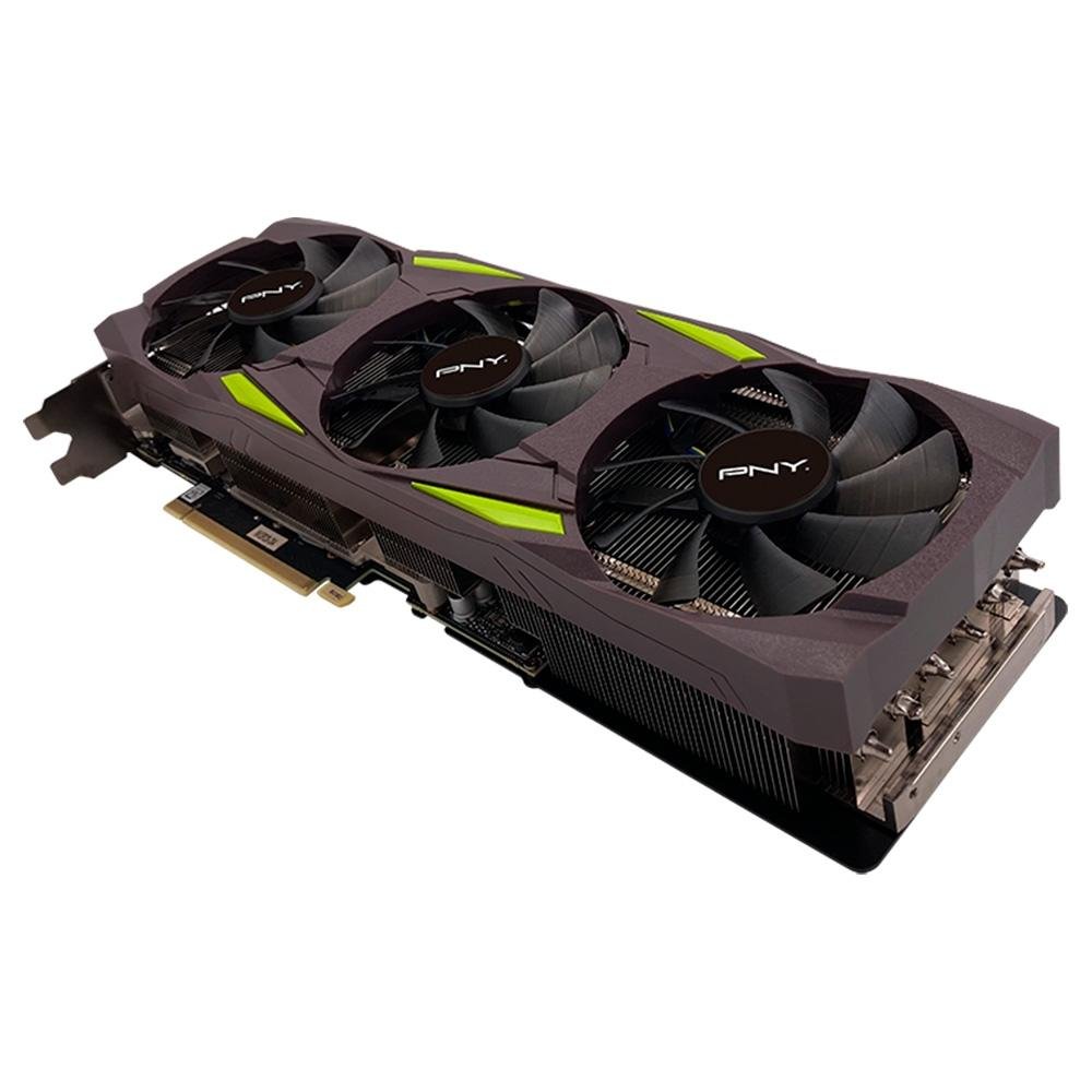 Imagem 5 de 8 do produto Placa de Video PNY NVIDIA GeForce RTX 3080 Uprising, 12 GB GDDR6X, LHR, DLSS, Ray Tracing - VCG308012LTFMPB