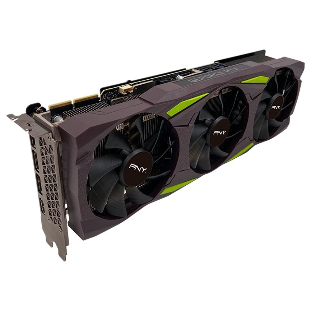 Imagem 4 de 8 do produto Placa de Video PNY NVIDIA GeForce RTX 3080 Uprising, 12 GB GDDR6X, LHR, DLSS, Ray Tracing - VCG308012LTFMPB