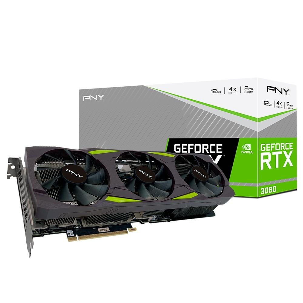 グラフィックボード・グラボ・ビデオカード PNY GeForce RTX 3080 12GB Placa de Vídeo PNY NVIDIA GeForce RTX 3080
