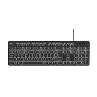 Teclado Multi Soft Silence   O teclado ideal para quem busca conforto e agilidade, com teclas macias e silenciosas, além de uma linda iluminação LED B