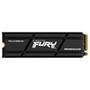 SSD Kingston Fury Renegade, 4TB, M.2 2280, PCIe 4.0 x4, NVMe, Leitura: 7300 MB/s, Gravação: 7000 MB/s, com Dissipador, Compatível com PS5 - SFYRDK/4000G