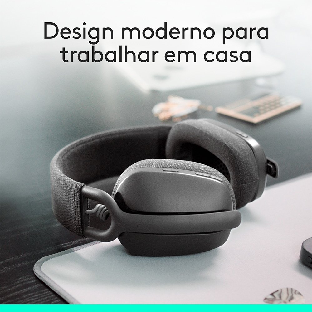 Headset Sem Fio ( Balão.info) Zone Vibe 100, Drivers 40 mm, USB, Bluetooth, PC, Mobile, Grafite - 981-( Balão.info - foto 2