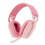 Headset Sem Fio Logitech Zone Vibe 100, Drivers 40 mm, USB, Bluetooth, PC, Mobile, Rosa - 981-001223
