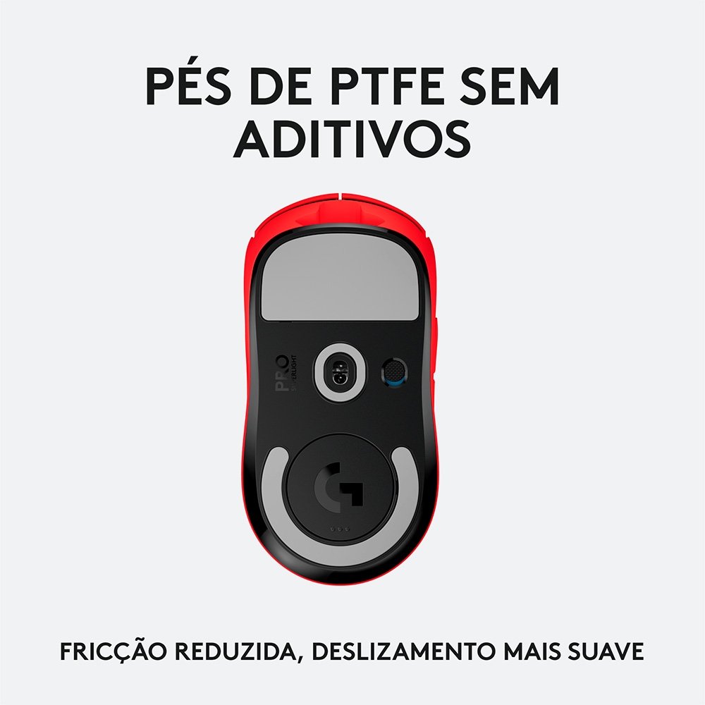 Mouse Gamer Sem Fio ( Balão.info) DPI, 5 Botões, USB, Vermelho - 910-( Balão.info - foto 5
