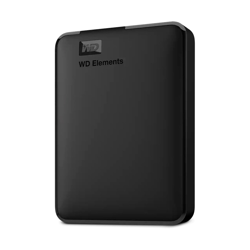 HD Externo 5TB WD Elements Portátil, USB 3.0, Antichoque, Preto