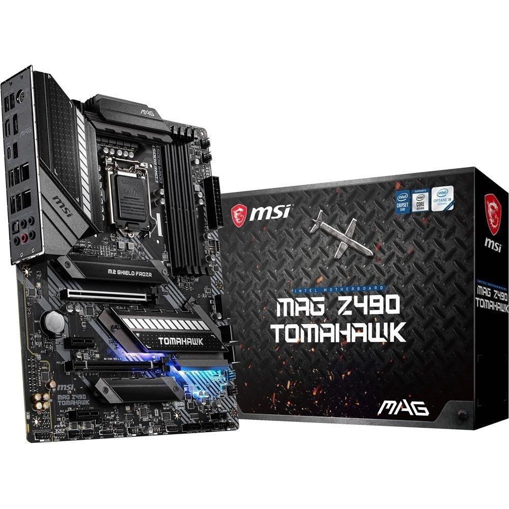 Processador Intel Core i7-10700K, LGA 1200 + Placa-mãe MSI