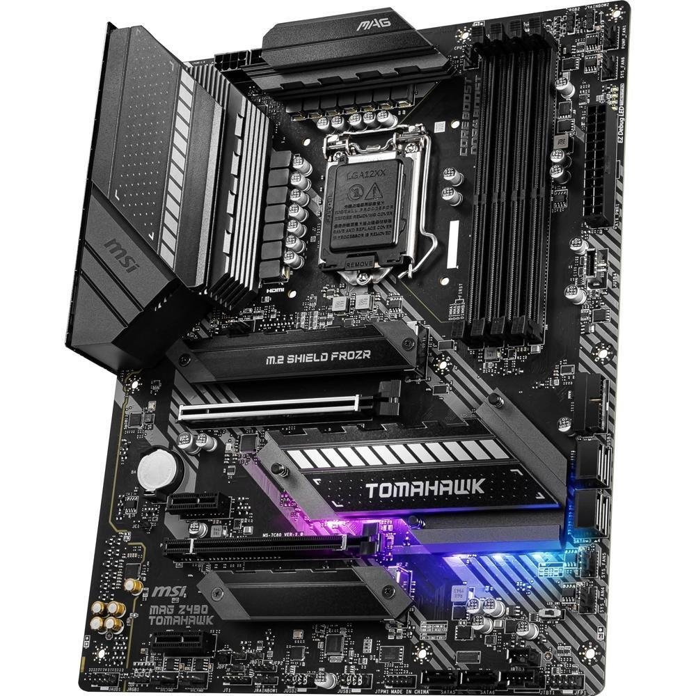Processador Intel Core i7-10700K, LGA 1200 + Placa-mãe MSI MAG
