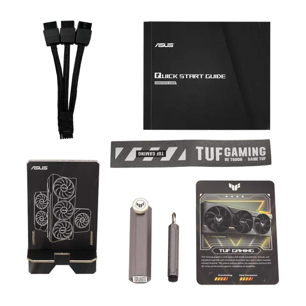 Imagem 13 de 13 do produto Placa de Vídeo RTX 4080 TUF Asus NVIDIA Gaming, 16 GB GDDR6X, ARGB, DLSS, Ray Tracing - TUF-RTX4080-16G-GAMING