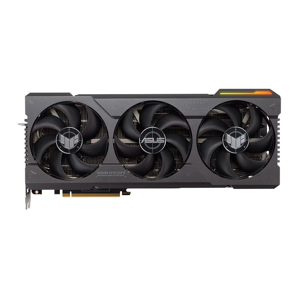 Placa de Vídeo RTX 4090 Asus TUF Gaming NVIDIA GeForce, 24GB, GDDR6X, ARGB, DLSS, Ray Tracing - TUF-RTX4090-24G-GAMING Placa de Vídeo RTX 4090 Asus TUF Gaming NVIDIA GeForce, 24GB, GDDR6X, ARGB, DLSS, Ray Tracing - TUF-RTX4090-24G-GAMING