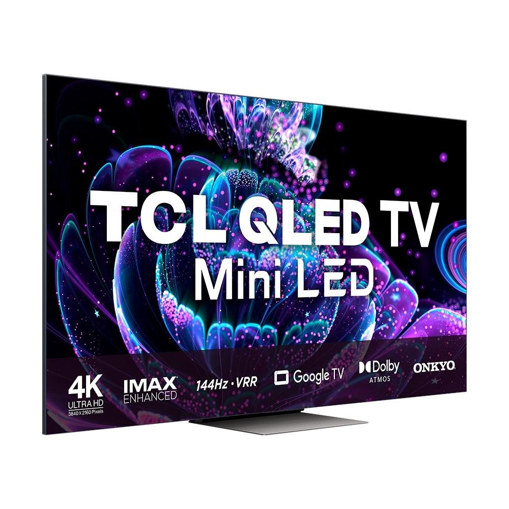 Smart TV 65 Polegadas TCL QLED 4K UHD Mini LED, HDMI, BlueTooth, USB, Wifi, FreeSync, Google TV - 65C835 Smart TV 65 Polegadas TCL QLED 4K UHD Mini LED, HDMI, BlueTooth, USB, Wifi, FreeSync, Google TV - 65C835