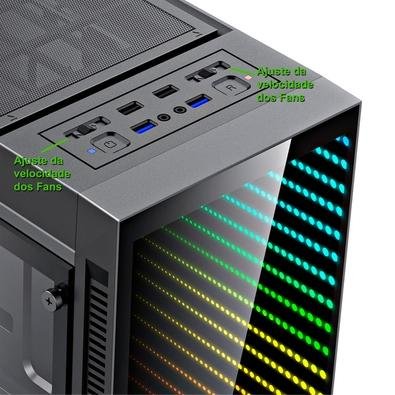 Gabinete Gamemax Infinit 908 RGB Mid Tower Black — HARDSTORE Informática -  Loja de Informática e PC Gamer em Porto Alegre e Caxias do Sul