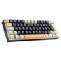 Teclado Gamer Redragon Lakshmi, Switch Brown,  Layout 60%, ABNT2, Preto - K606-OG&BK&GY (PT-BROWN)