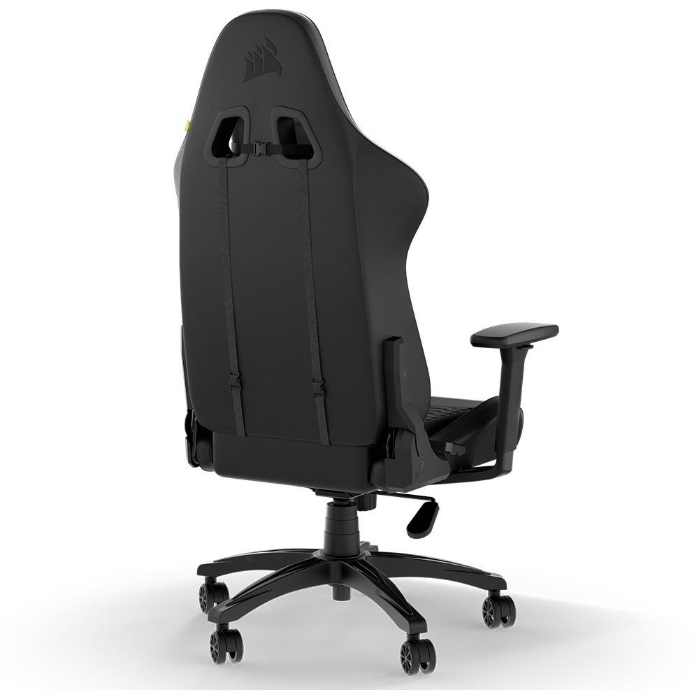 Cadeira Gamer Corsair TC100 Relaxed Leatherette, Até 120Kg, Com Almofadas, Reclinável, Cilindro de Gás Classe 4, Preto - CF-9010050-WW - view 3