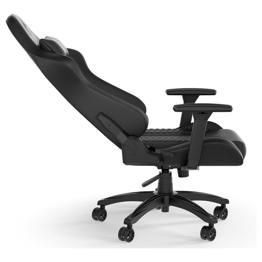 Cadeira Gamer Corsair TC100 Relaxed Leatherette, Até 120Kg, Com Almofadas, Reclinável, Cilindro de Gás Classe 4, Preto - CF-9010050-WW - view 6