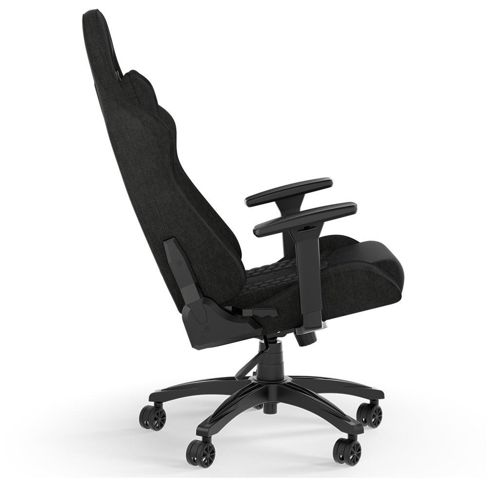 Cadeira Gamer Corsair TC100 Relaxed Fabric, Até 120Kg, Com Almofadas, Reclinável, Cilindro de Gás Classe 4, Preto - CF-9010051-WW Cadeira Gamer Corsair TC100 Relaxed Fabric, Até 120Kg, Com Almofadas, Reclinável, Cilindro de Gás Classe 4, Preto - CF-9010051-WW