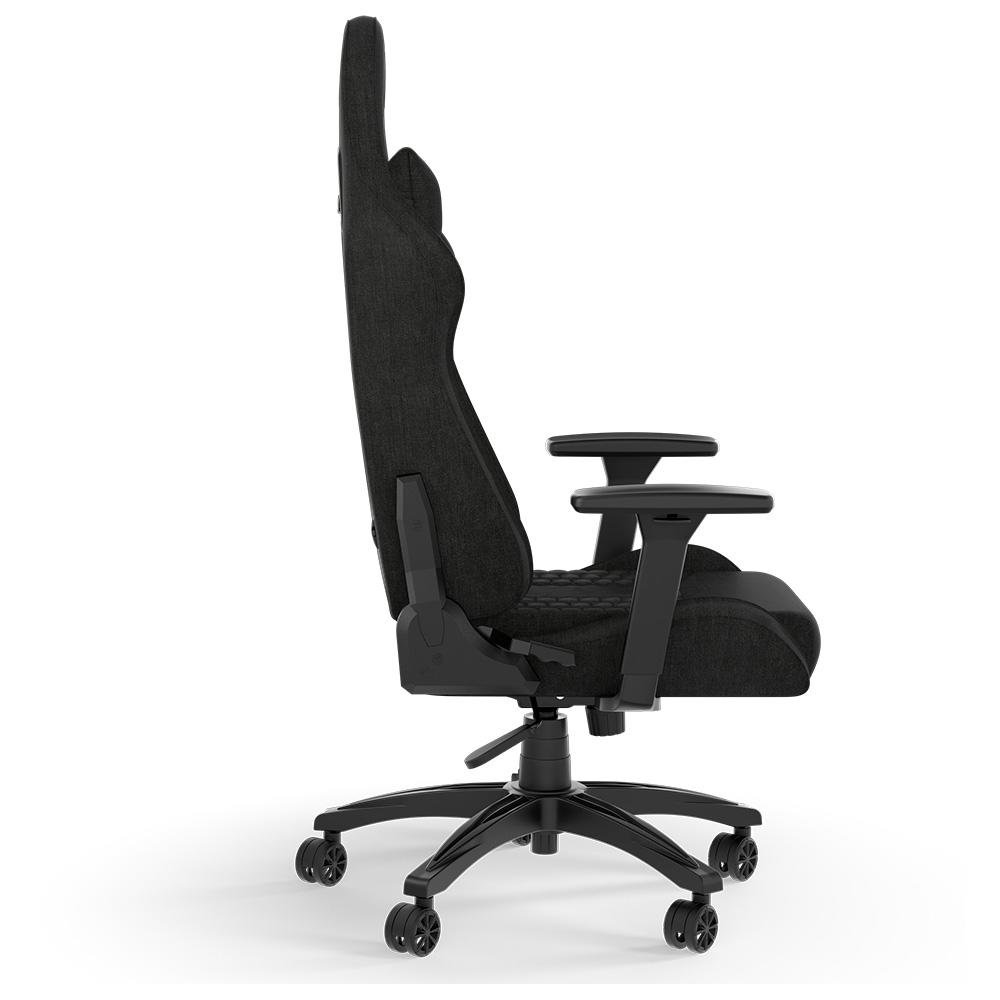 Cadeira Gamer Corsair TC100 Relaxed Fabric, Até 120Kg, Com Almofadas, Reclinável, Cilindro de Gás Classe 4, Preto - CF-9010051-WW Cadeira Gamer Corsair TC100 Relaxed Fabric, Até 120Kg, Com Almofadas, Reclinável, Cilindro de Gás Classe 4, Preto - CF-9010051-WW