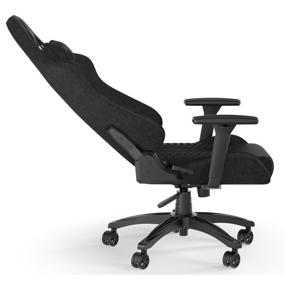 Cadeira Gamer Corsair TC100 Relaxed Fabric, Até 120Kg, Com Almofadas, Reclinável, Cilindro de Gás Classe 4, Preto - CF-9010051-WW Cadeira Gamer Corsair TC100 Relaxed Fabric, Até 120Kg, Com Almofadas, Reclinável, Cilindro de Gás Classe 4, Preto - CF-9010051-WW