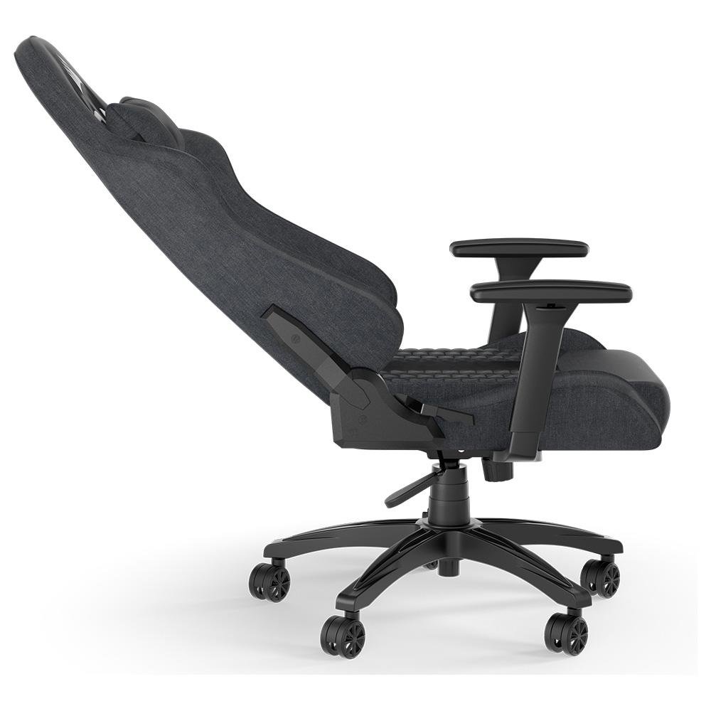 Cadeira Gamer Corsair TC100 Relaxed Fabric, Até 120Kg, Com Almofadas, Reclinável, Cilindro de Gás Classe 4, Preto e Cinza - CF-9010052-WW - view 5