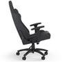 Cadeira Gamer Corsair TC100 Relaxed Fabric, Até 120Kg, Com Almofadas, Reclinável, Cilindro de Gás Classe 4, Preto e Cinza - CF-9010052-WW
